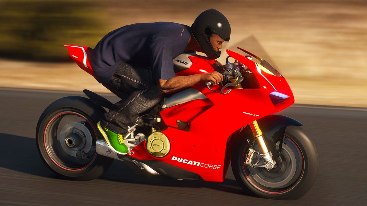 GTA 5 Ducati Panigale V4 Speciale (Best Modding)