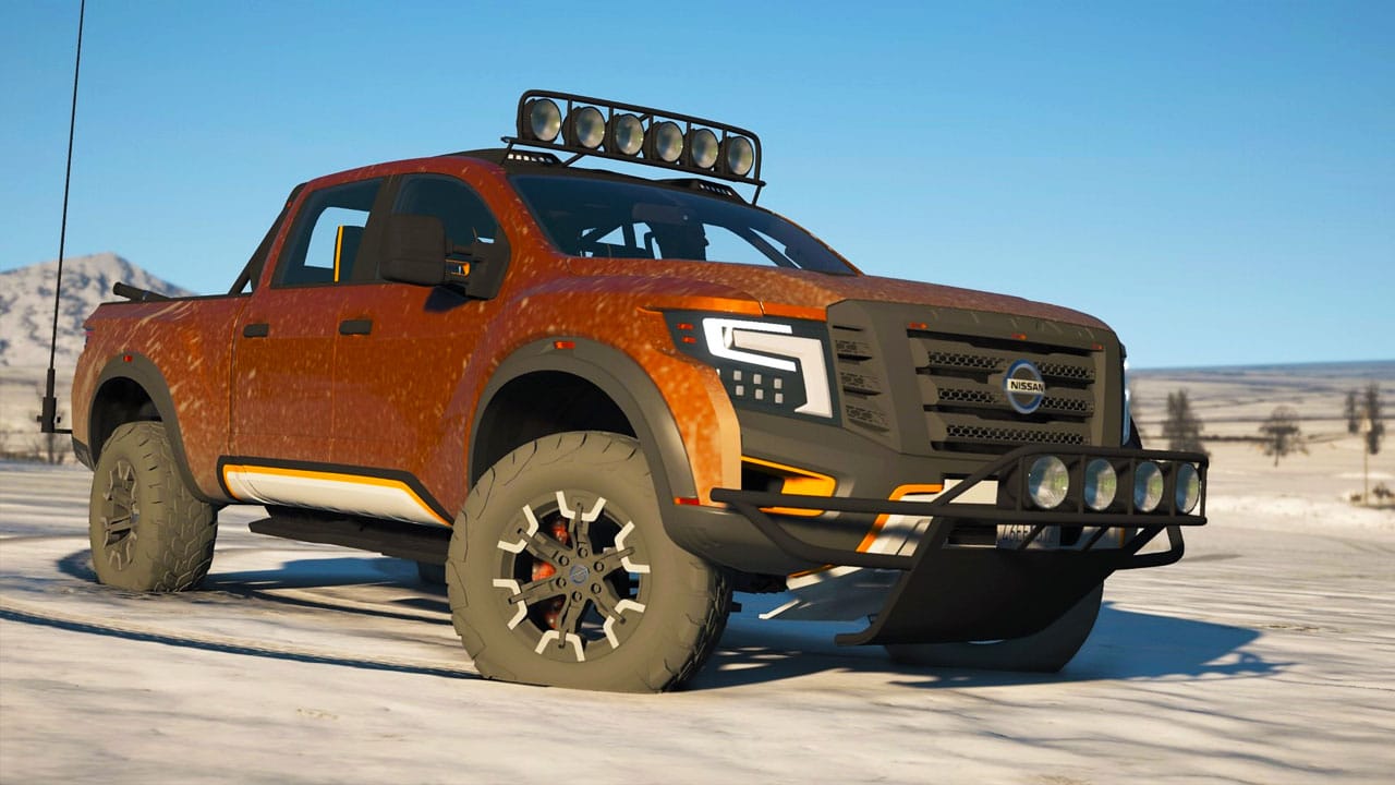 GTA 5 Nissan Titan Warrior (Best Modding)