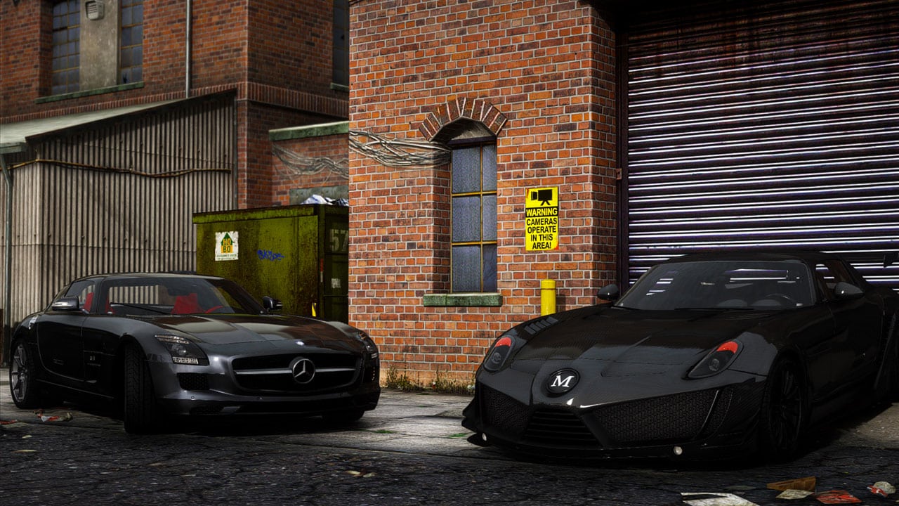 GTA 5 Mercedes-Benz SLS AMG (Best Modding)