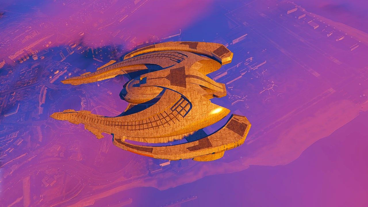 GTA 5 Star Trek Son'a Command Ship (Best Modding)
