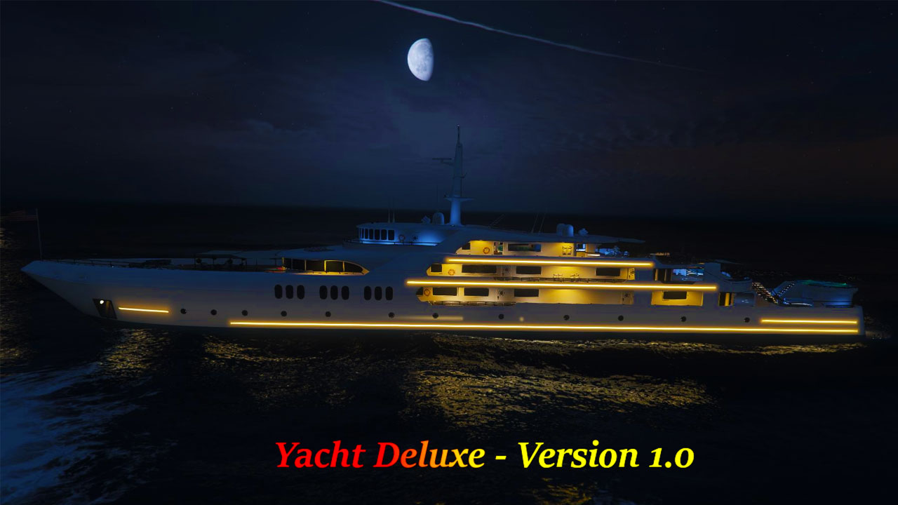 GTA 5 Yacht Deluxe [Add-On / FiveM / Auto-Installer OIV]