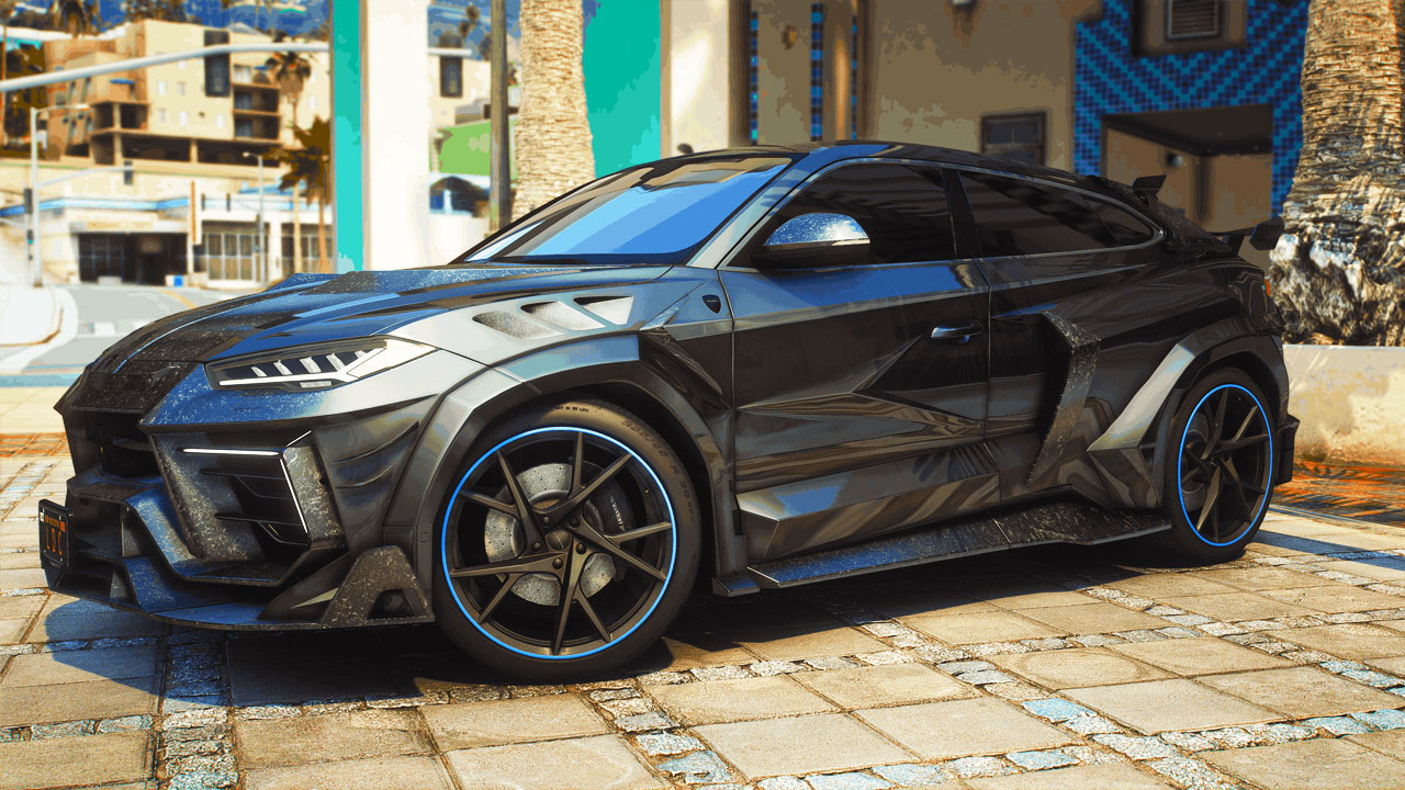 GTA 5 Lamborghini Urus Mansory Coupe [Add-On / FiveM / Auto-Installer OIV]