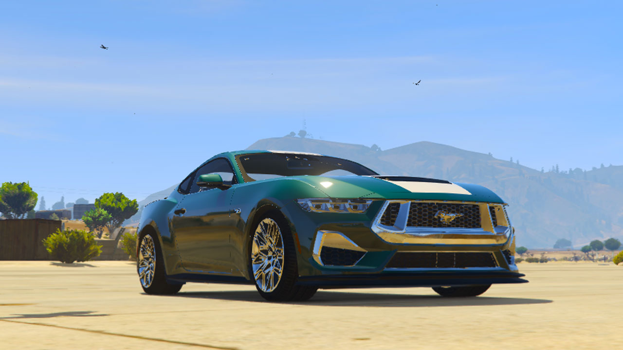 GTA 5 2024 Mustang GT Custom [Add-On / Auto-Installer OIV]