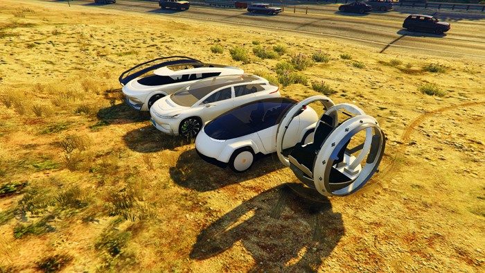 Futuristic GTA 5 Cars